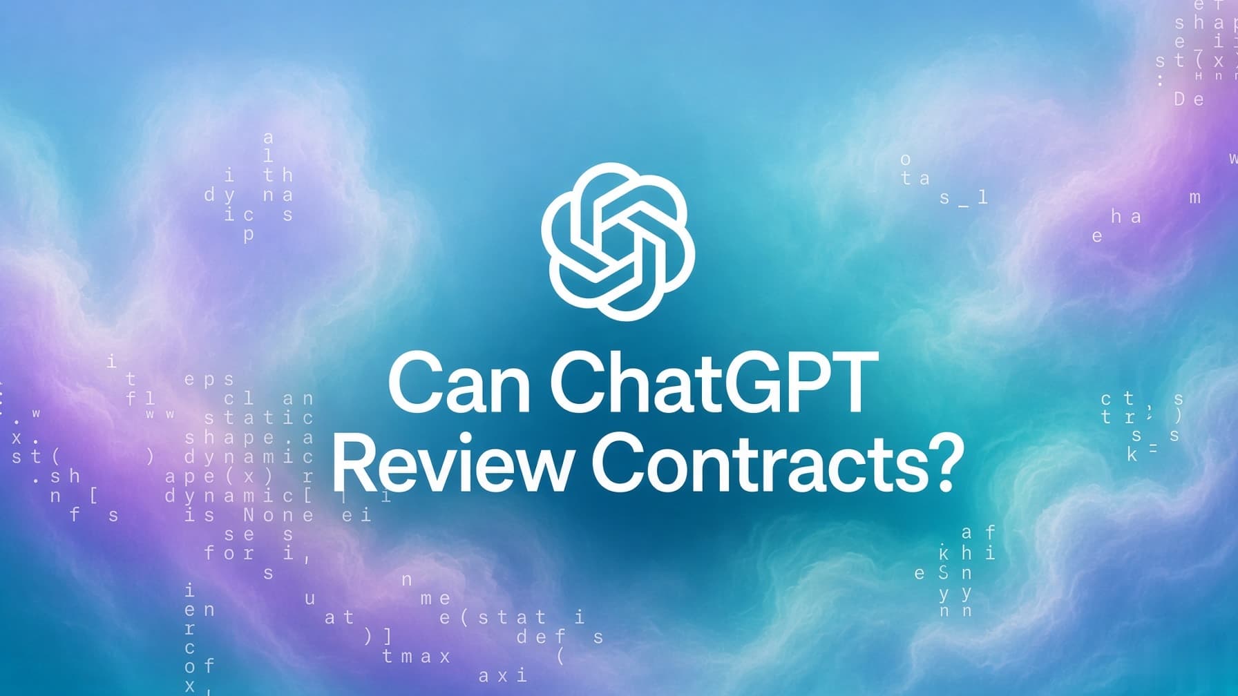 Can ChatGPT review contracts, and what it leaves you to manage afterwards